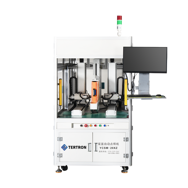 9-Achsen-doppelseitige automatische Akku-Punktschweißmaschine (TC-YCSM-20ZXC)