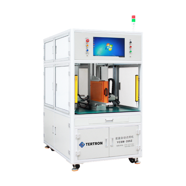 8-Achsen-doppelseitige automatische Akku-Punktschweißmaschine (TC-YCSM-20XZA)