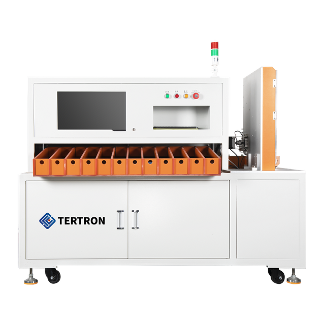 Zylindrische Batteriesortiermaschine mit 12 Kanälen (TC-YC-FXJ12T)