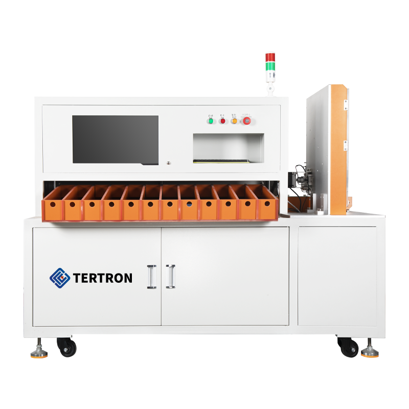 Zylindrische Batteriesortiermaschine mit 12 Kanälen (TC-YC-FXJ12T)