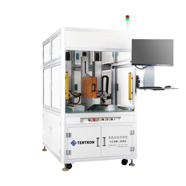 9-Achsen-doppelseitige automatische Akku-Punktschweißmaschine (TC-YCSM-20ZXC)